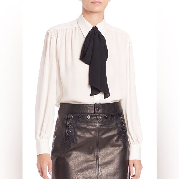 Ralph Lauren Black Lambskin Sailor Mini Skirt - Picture 9 of 16